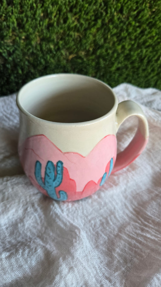 Medium Mug - Turquoise Painted Desert