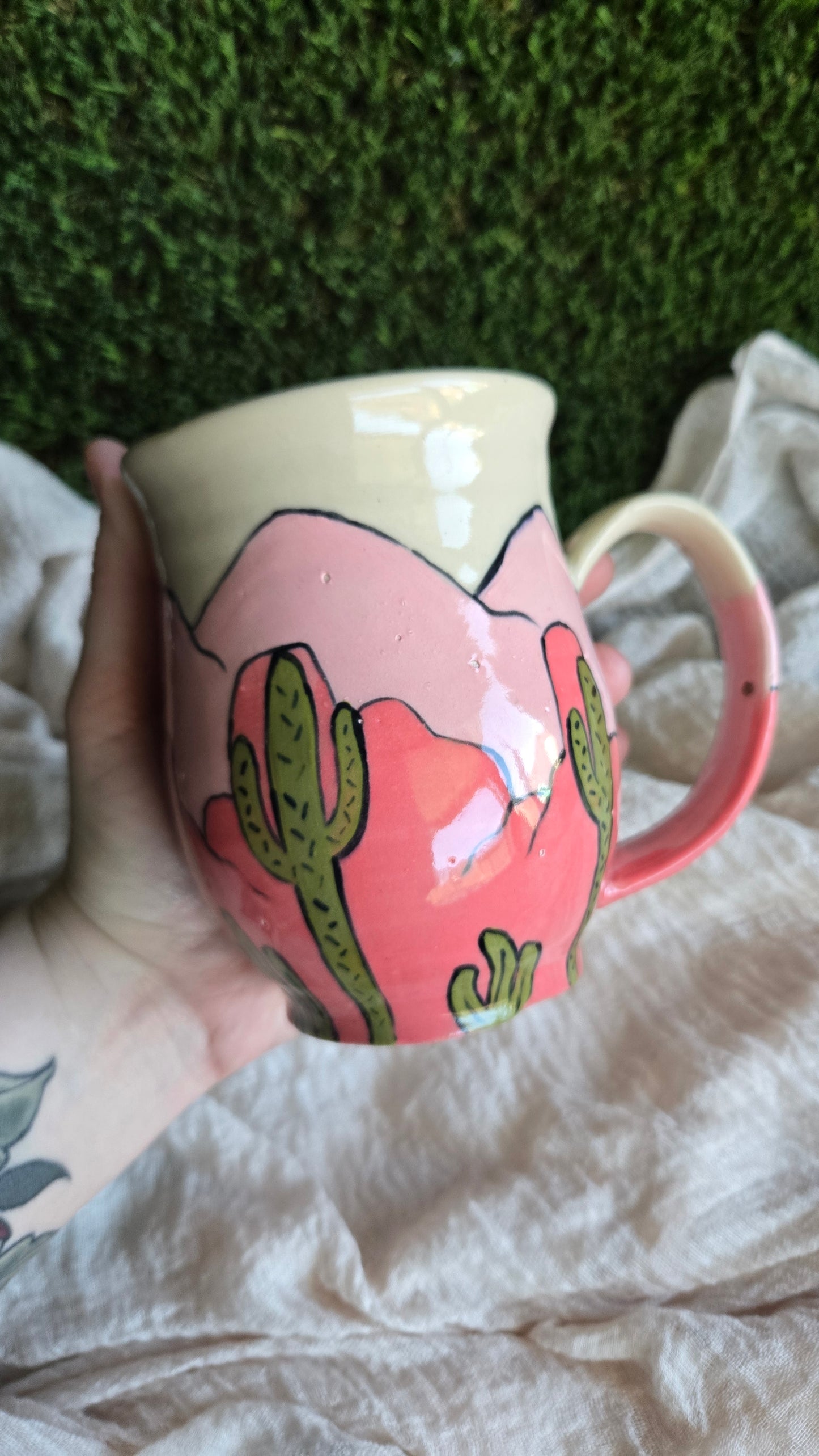*Seconds* Large Mug - Painted Desert