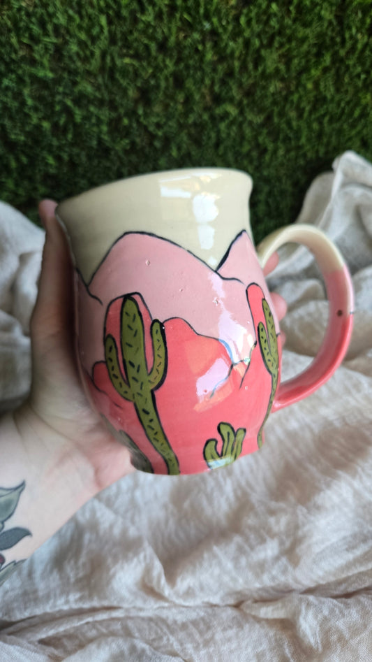 *Seconds* Large Mug - Painted Desert