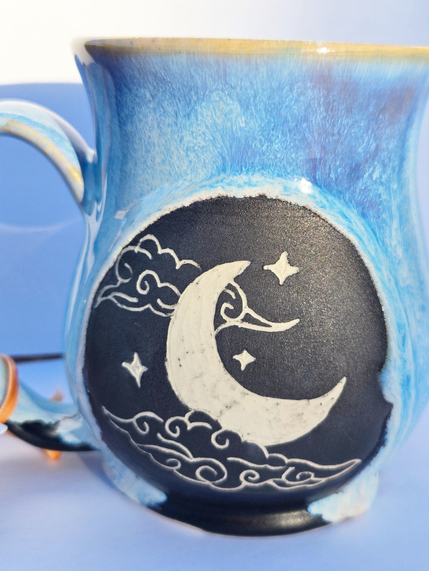 Crescent Mug in Autumn Mist