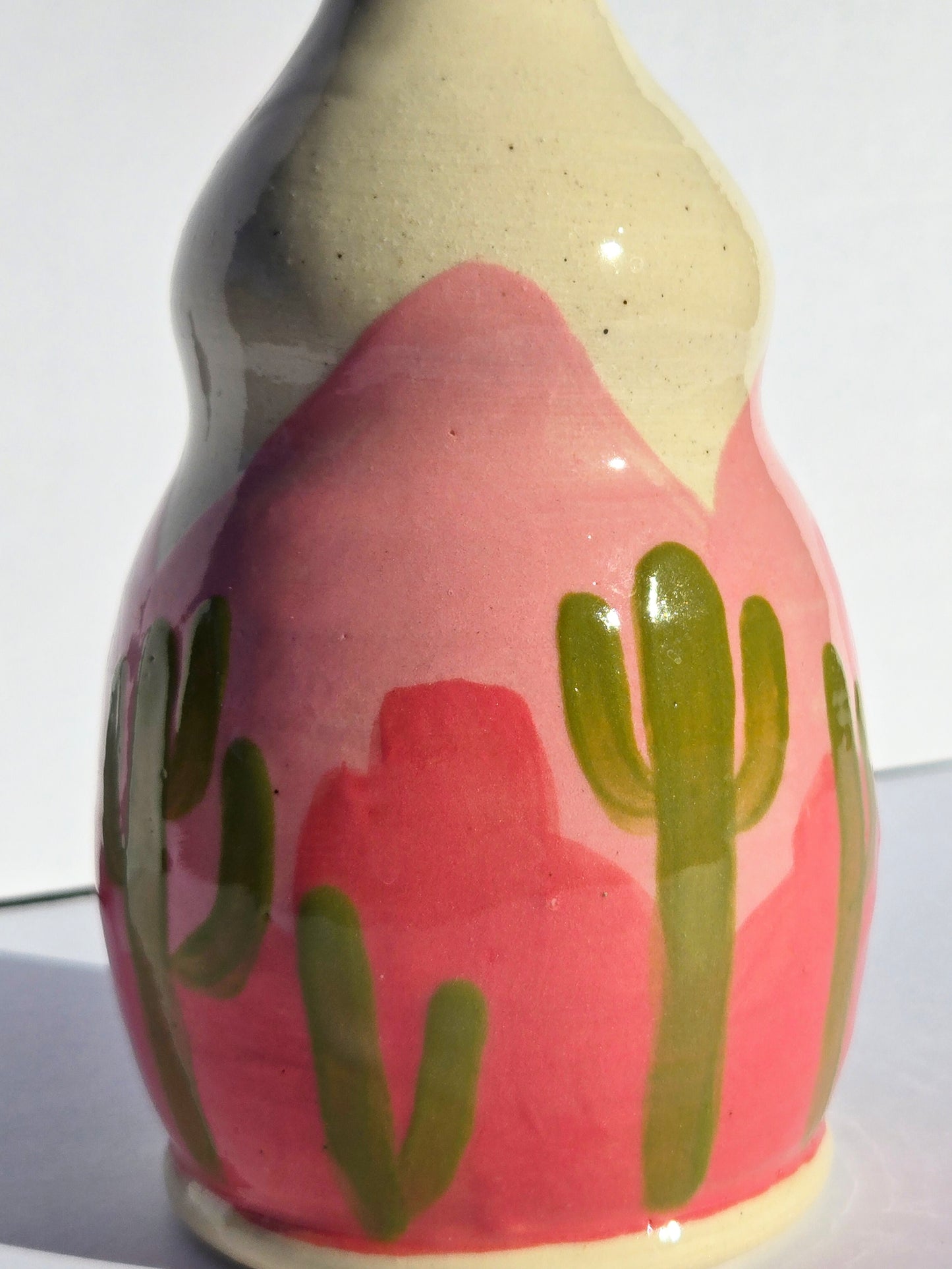 Oil Bottle in Desert Dusk