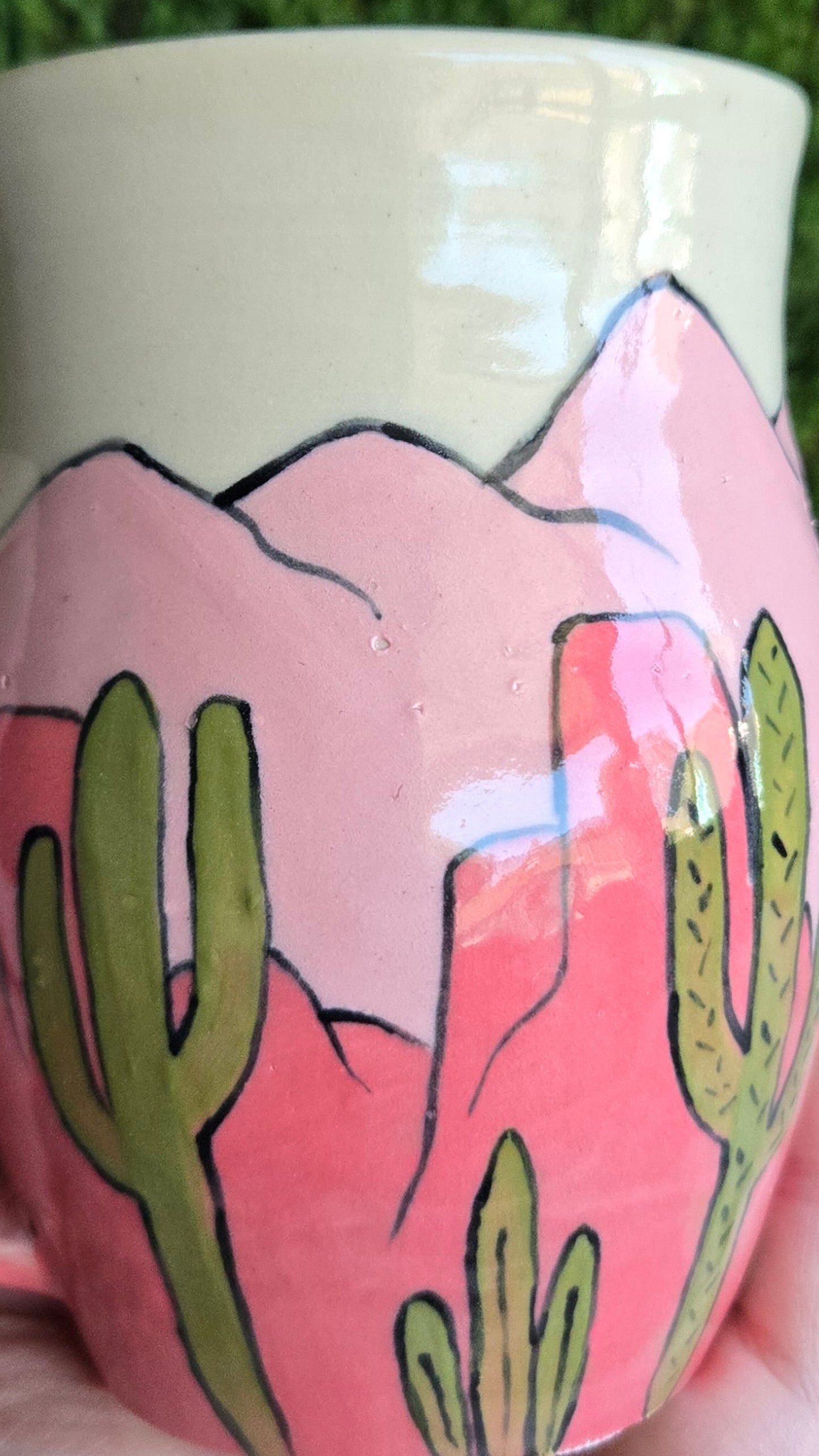 *Seconds* Large Mug - Painted Desert