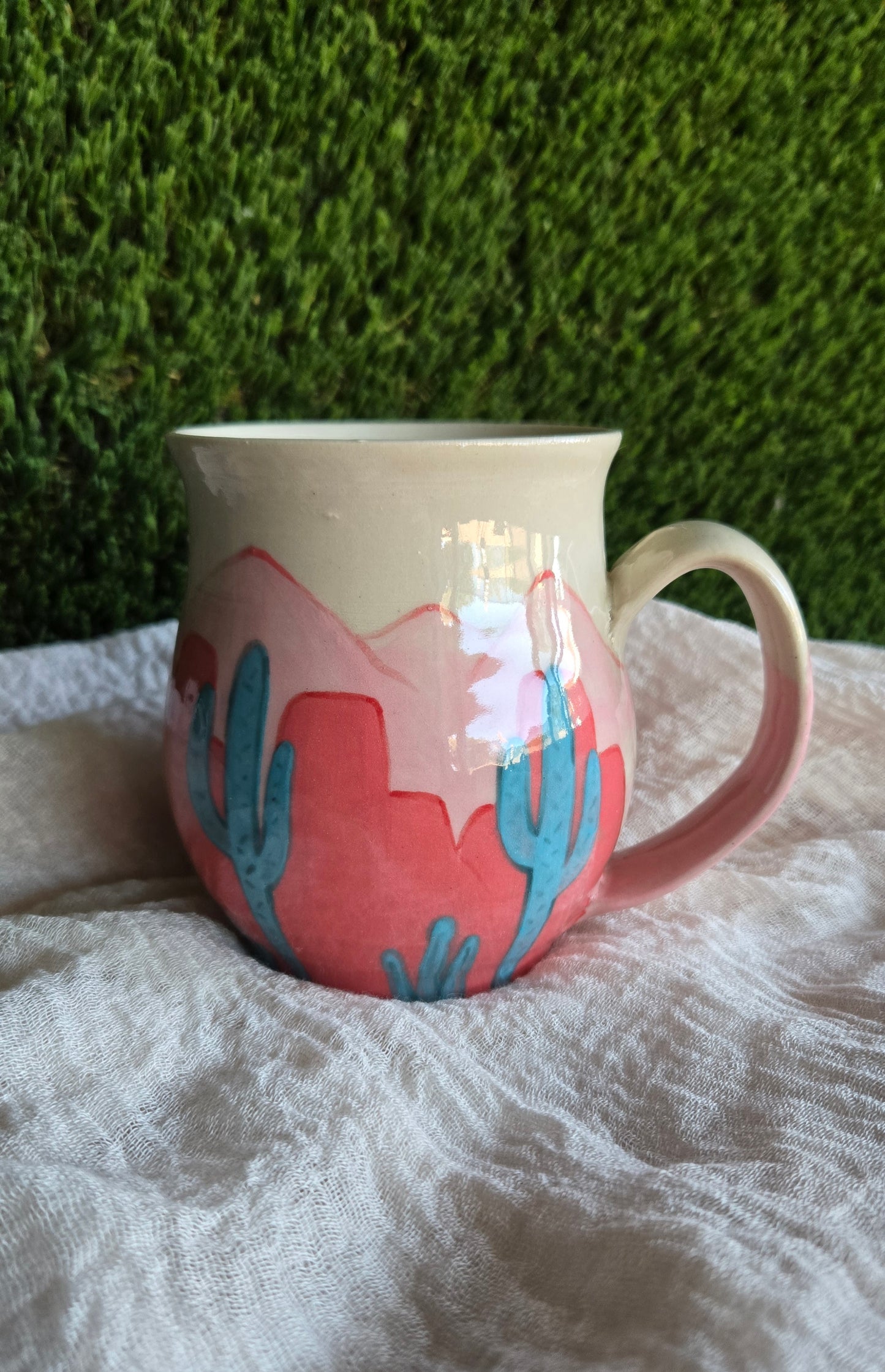 Medium Mug - Turquoise Painted Desert