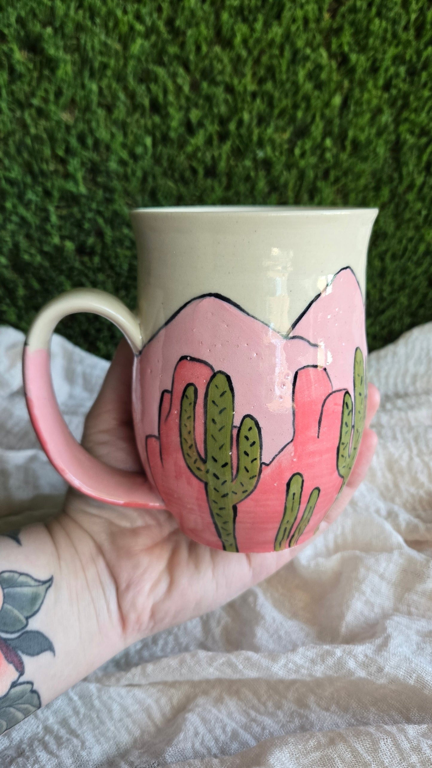 *Seconds* Large Mug - Painted Desert
