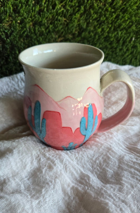 Medium Mug - Turquoise Painted Desert