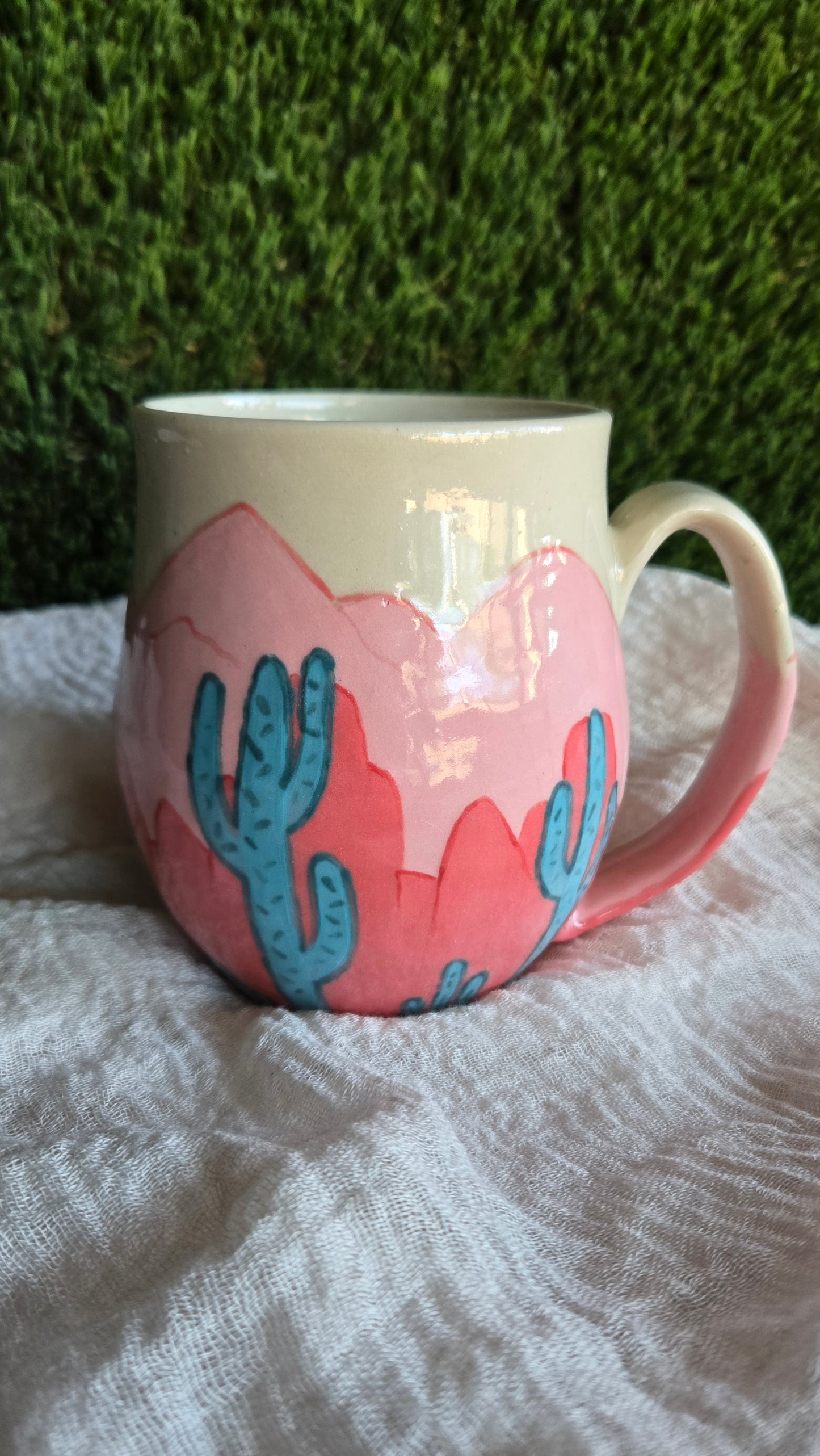 Medium Mug - Turquoise Painted Desert