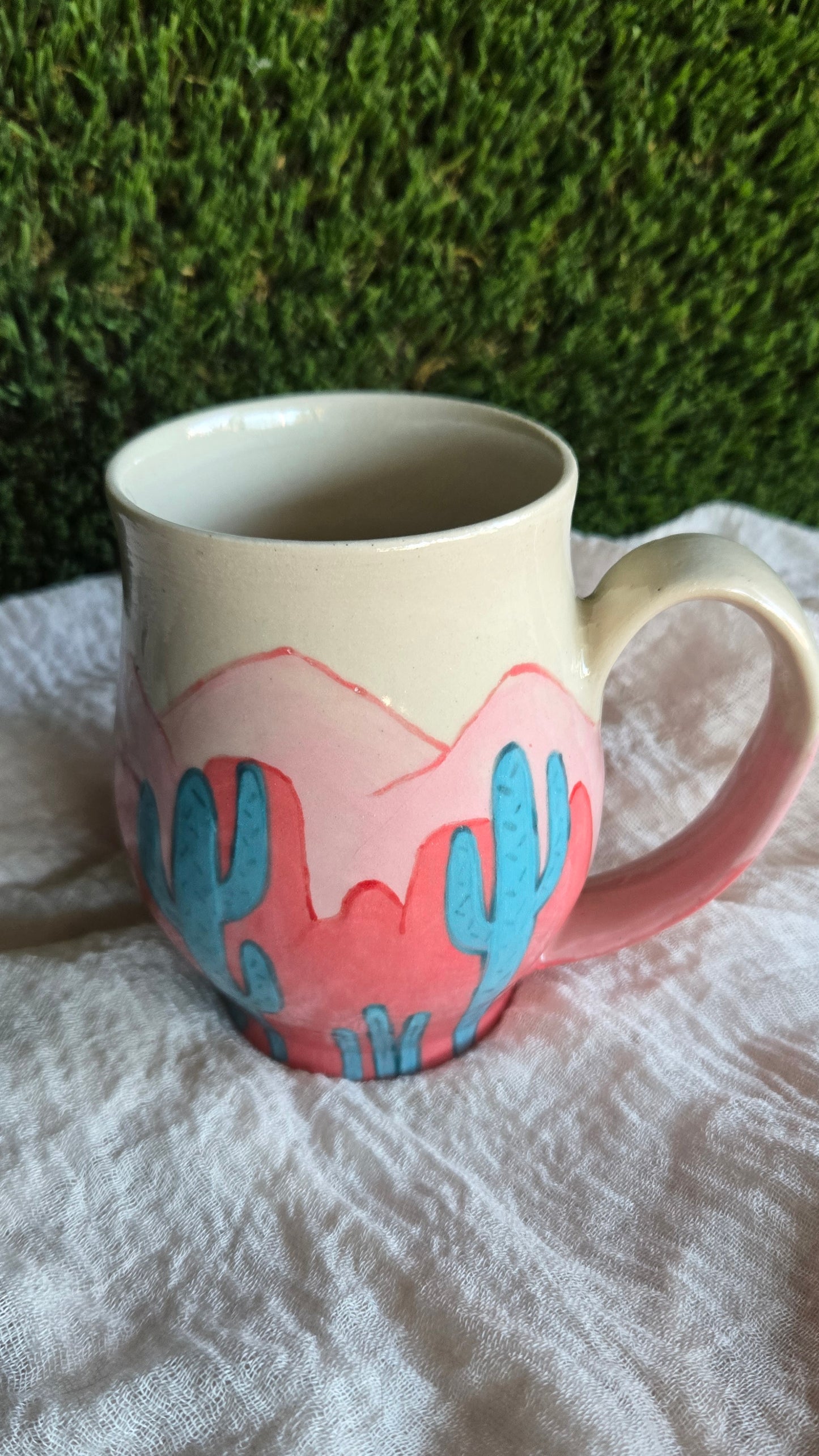 Medium Mug - Turquoise Painted Desert