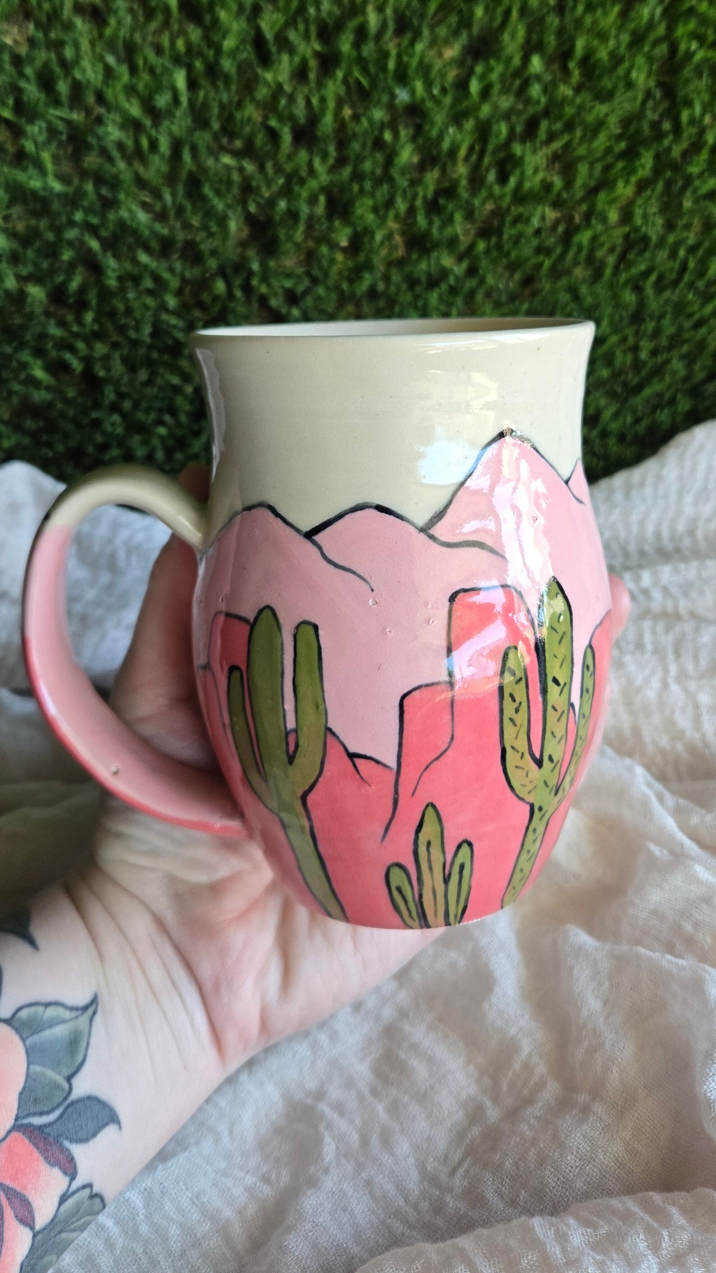*Seconds* Large Mug - Painted Desert