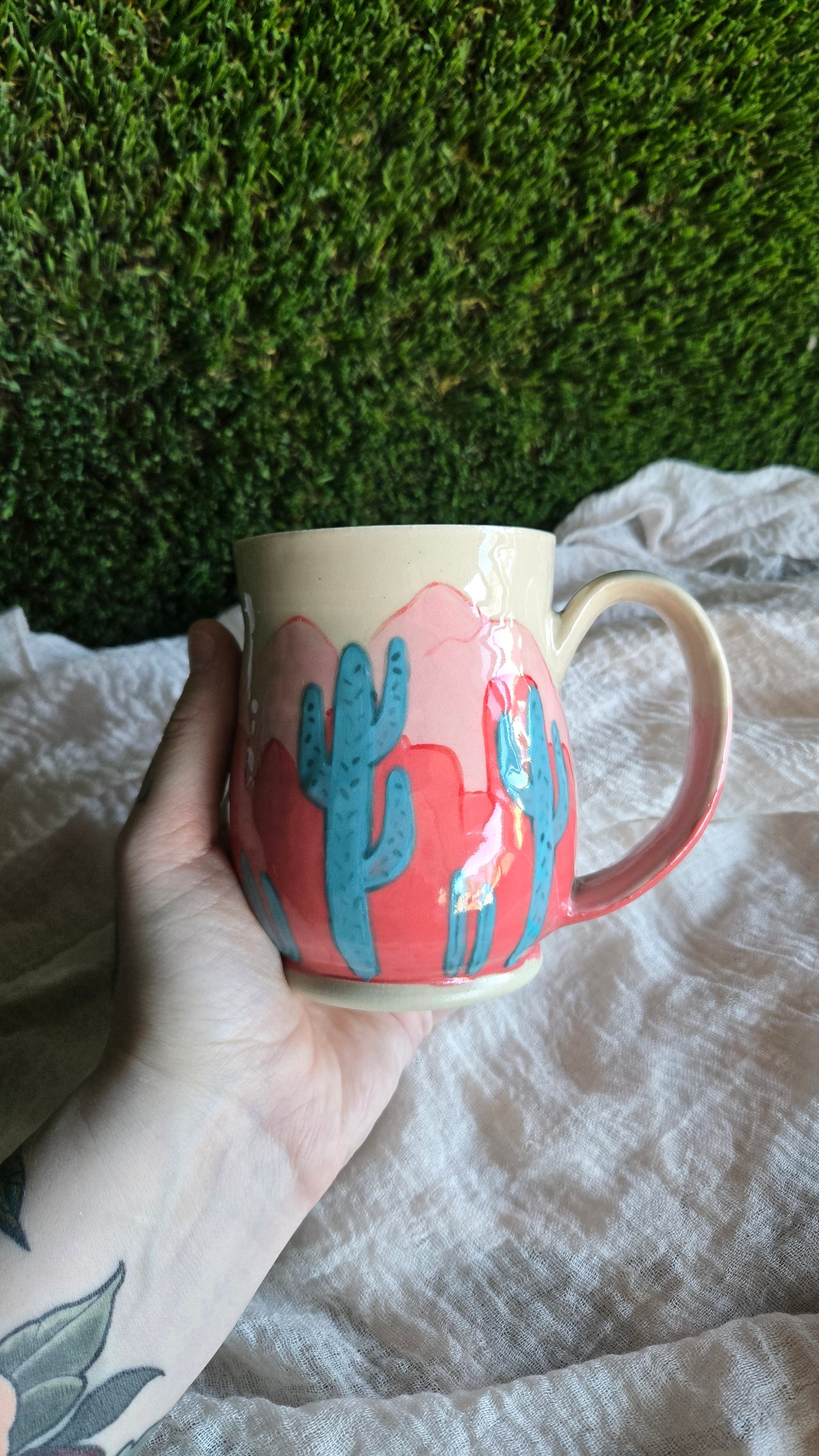 Small Mug - Turquoise Painted Desert
