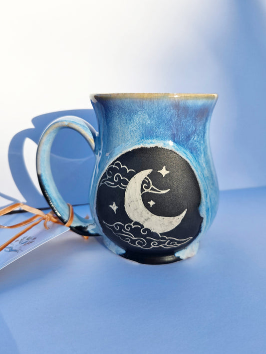Crescent Mug in Autumn Mist