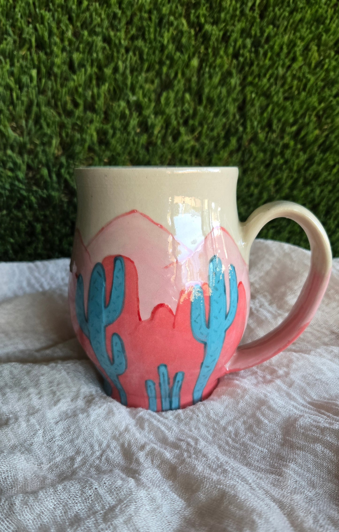 Medium Mug - Turquoise Painted Desert