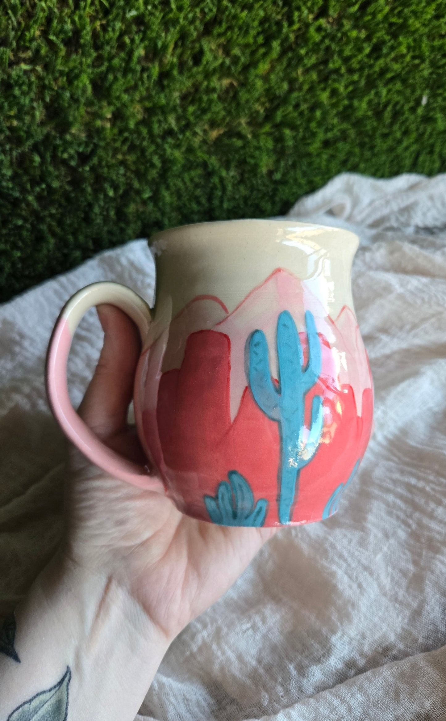 Medium Mug - Turquoise Painted Desert
