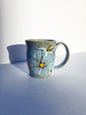 Blue Floral Mug
